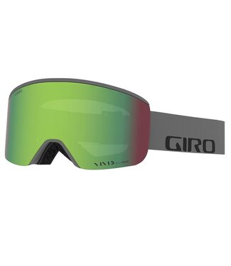 GIRO GIRO AXIS GOGGLE GREY WORDMARK w/ VIVID EMERALD + VIVID INFRARED 2025