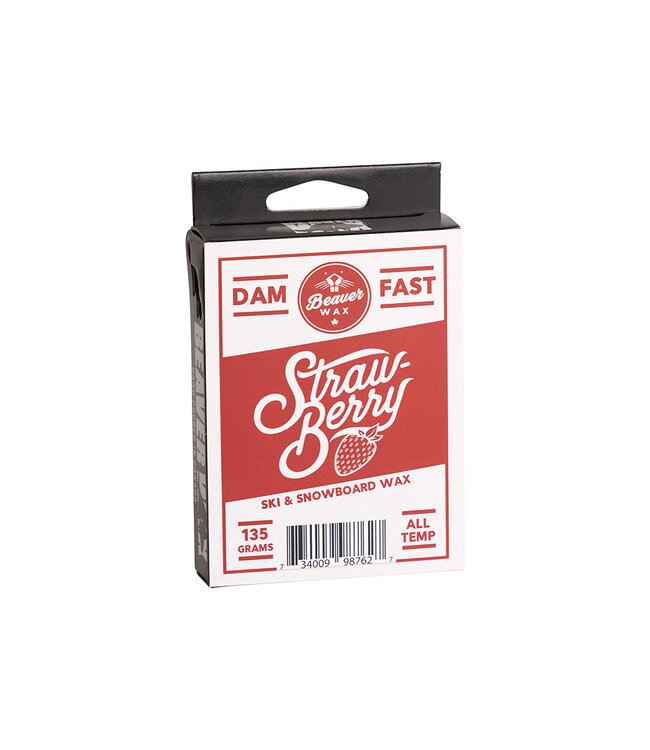 BEAVER WAX STRAWBERRY SNOW WAX 135G 2025