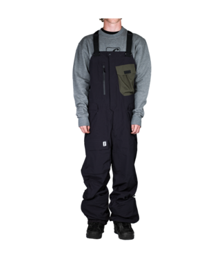 FORUM FORUM 3-LAYER BACKCOUNTRY BIB PANT BLACK 2025