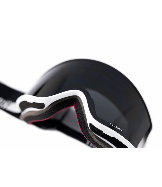 ASHBURY A12 GOGGLE HALF & HALF w/ DARK SMOKE + YELLOW 2025