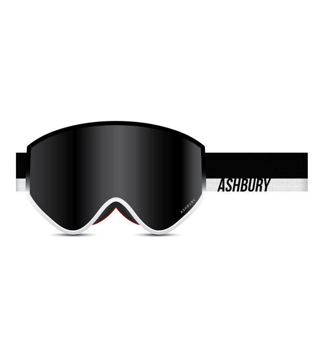 ASHBURY A12 GOGGLE HALF & HALF w/ DARK SMOKE + YELLOW 2025