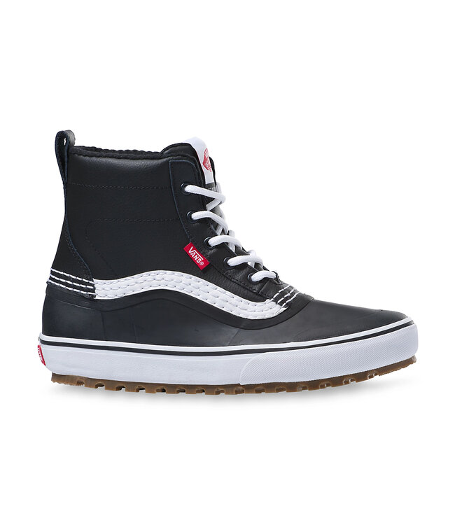 VANS WOMENS MTE STANDARD MID SNOW BOOT BLACK/WHITE