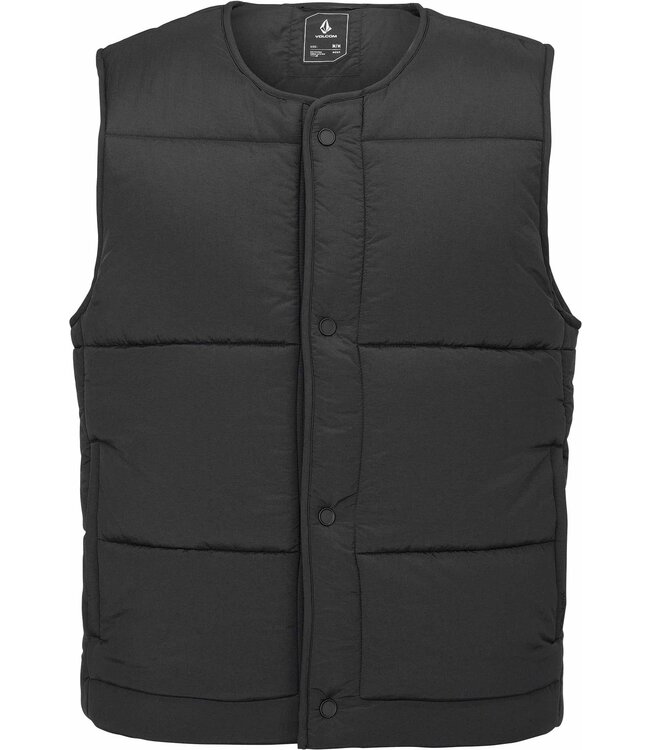 VOLCOM LAYERED UP VEST BLACK 2025