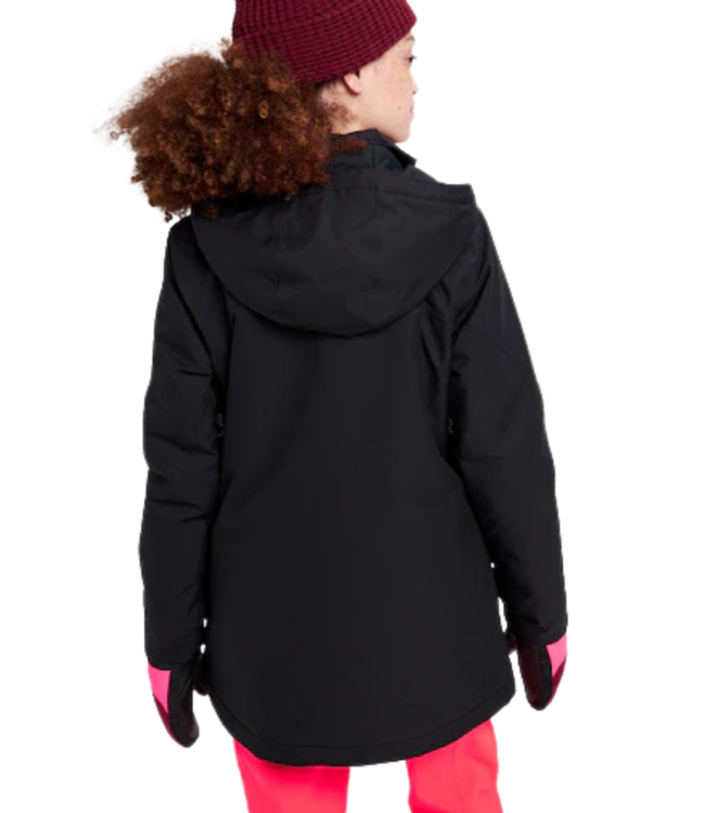 BURTON WOMENS LELAH JACKET TRUE BLACK 2025