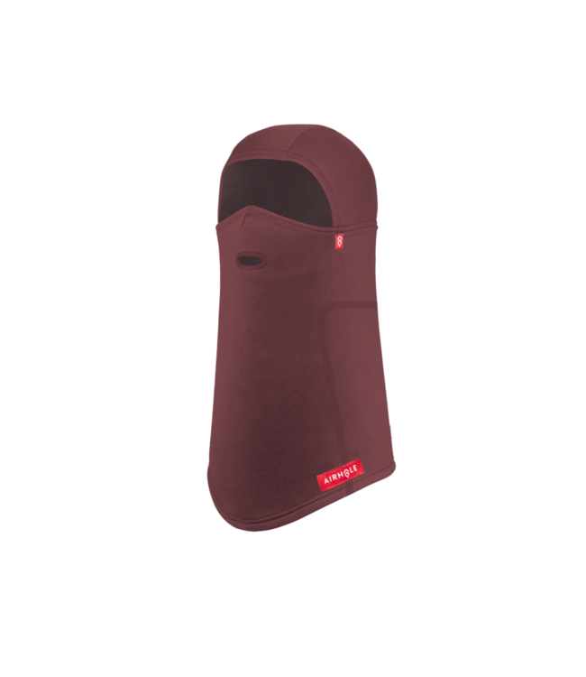 AIRHOLE BALACLAVA HINGE POLAR FLEECE MAROON 2025