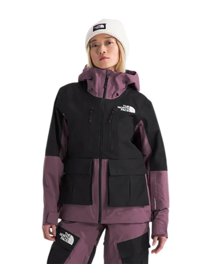 THE NORTH FACE WOMENS DRAGLINE JACKET BLACK/MIDNIGHT MAUVE