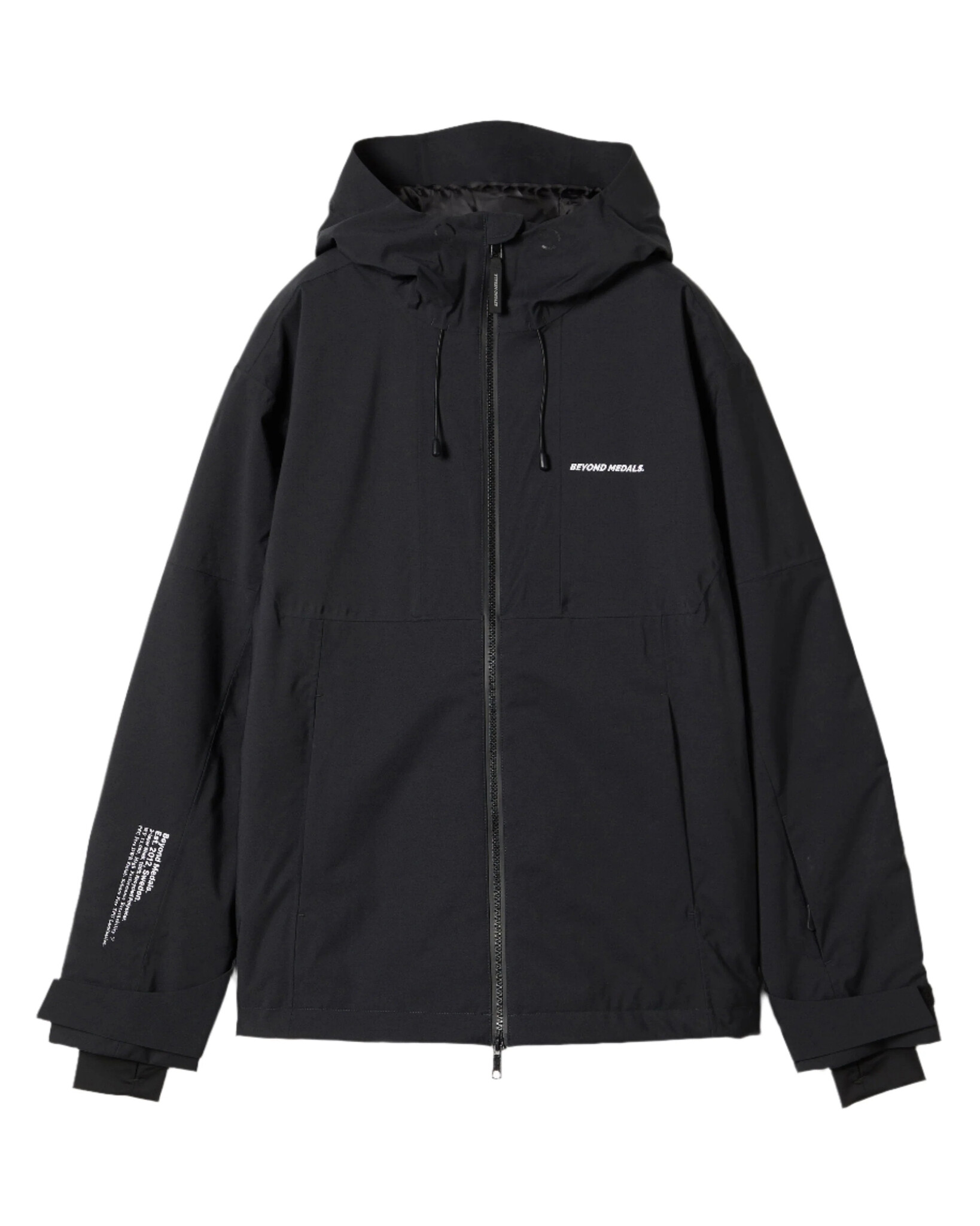 BEYOND MEDALS FULL ZIP JACKET BLACK 2025 - ONE Boardshop