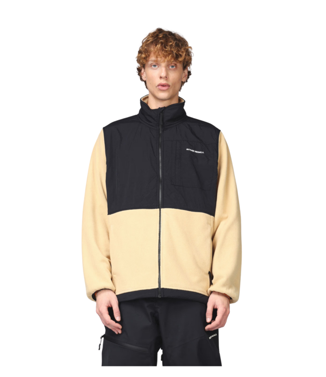 BEYOND MEDALS FLEECE JACKET SAND 2025