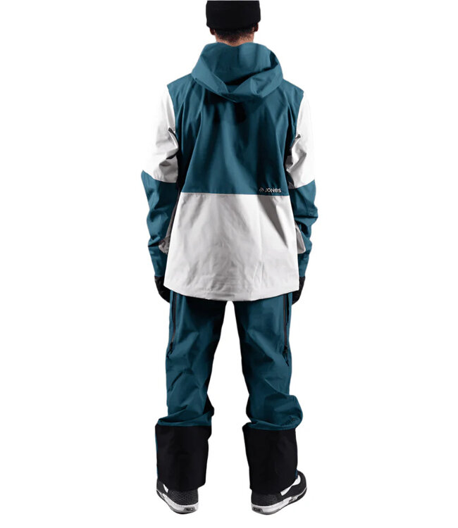 JONES MOUNTAIN SURF RECYCLED SHELL JACKET SMOKE GREY 2025