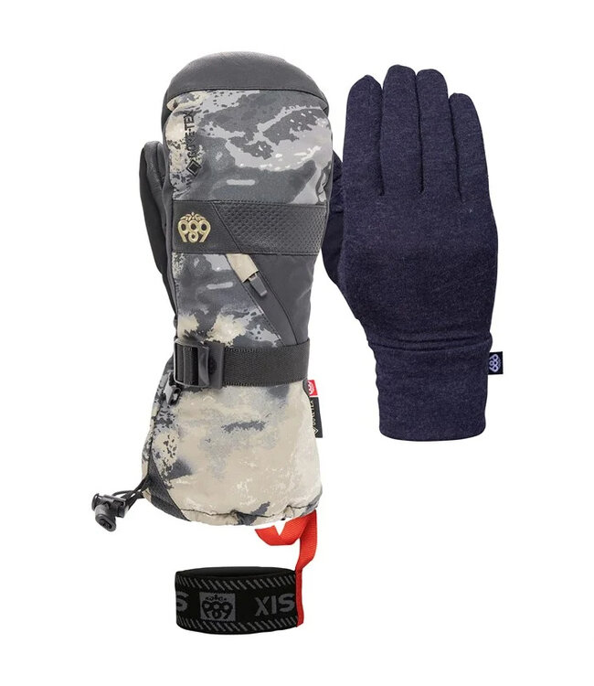 686 GORE-TEX SMARTY 3-IN-1 GAUNTLET MITT SAGE HEMISPHERE 2025