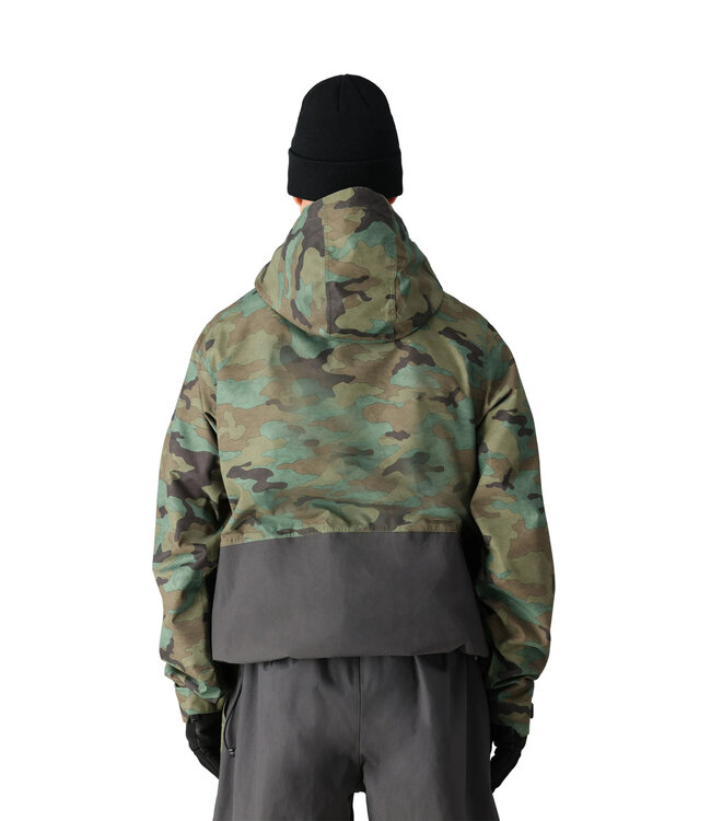 686 GHOST 2.5L ANORAK JACKET FATIGUE CAMO COLORBLOCK 2025