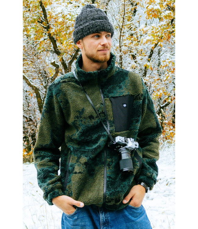 686 MENS EVERYWHERE OUTPOST SHERPA JACKET CYPRESS GREEN 2025