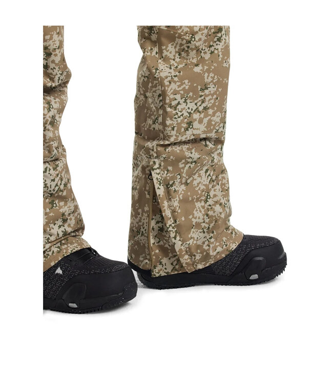 BURTON WOMENS RESERVE STRETCH BIB PANTS SNOWFALL CAMO 2025