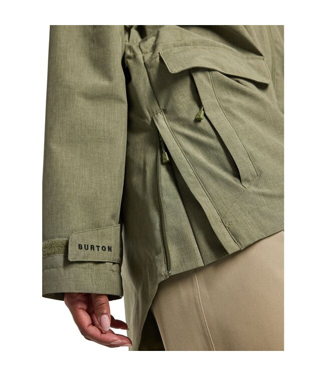 BURTON WOMENS LALIK JACKET FOREST MOSS 2025