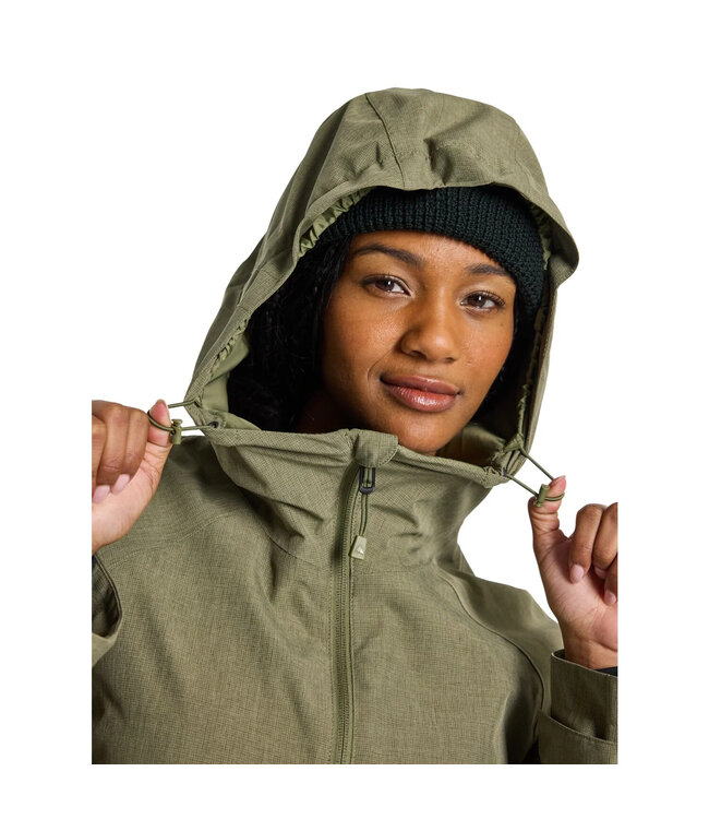 BURTON WOMENS LALIK JACKET FOREST MOSS 2025