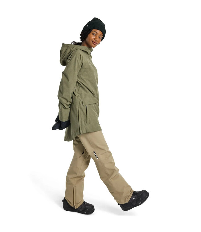 BURTON WOMENS LALIK JACKET FOREST MOSS 2025