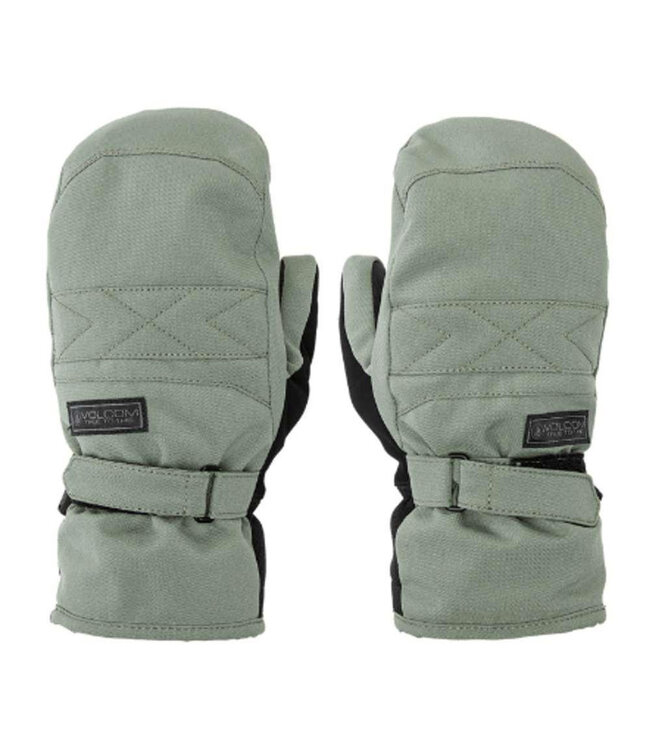 VOLCOM WOMENS PEEP GORE-TEX MITT LICHEN GREEN 2025