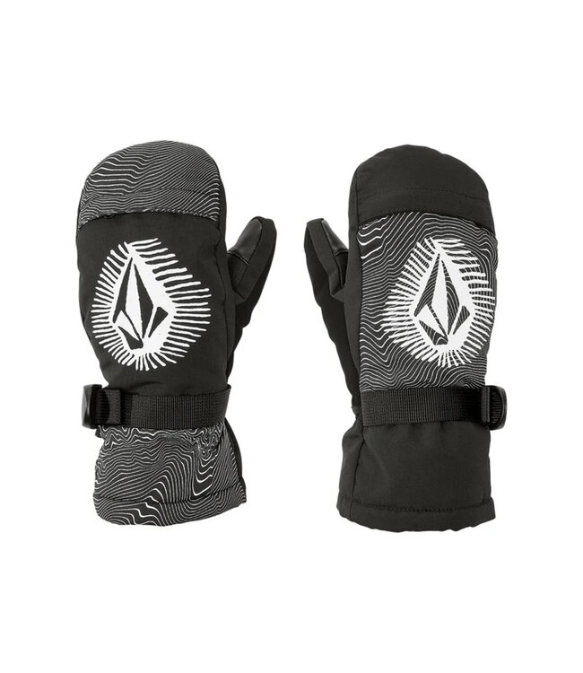 VOLCOM YOUTH DAY SAVER MITT BLACK PRINT 2025