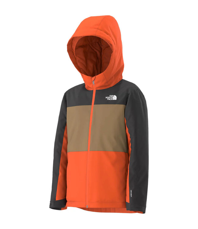 THE NORTH FACE BOYS FREEDOM INSULATED JACKET ORANGE 2025