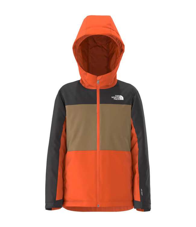 THE NORTH FACE BOYS FREEDOM INSULATED JACKET ORANGE 2025