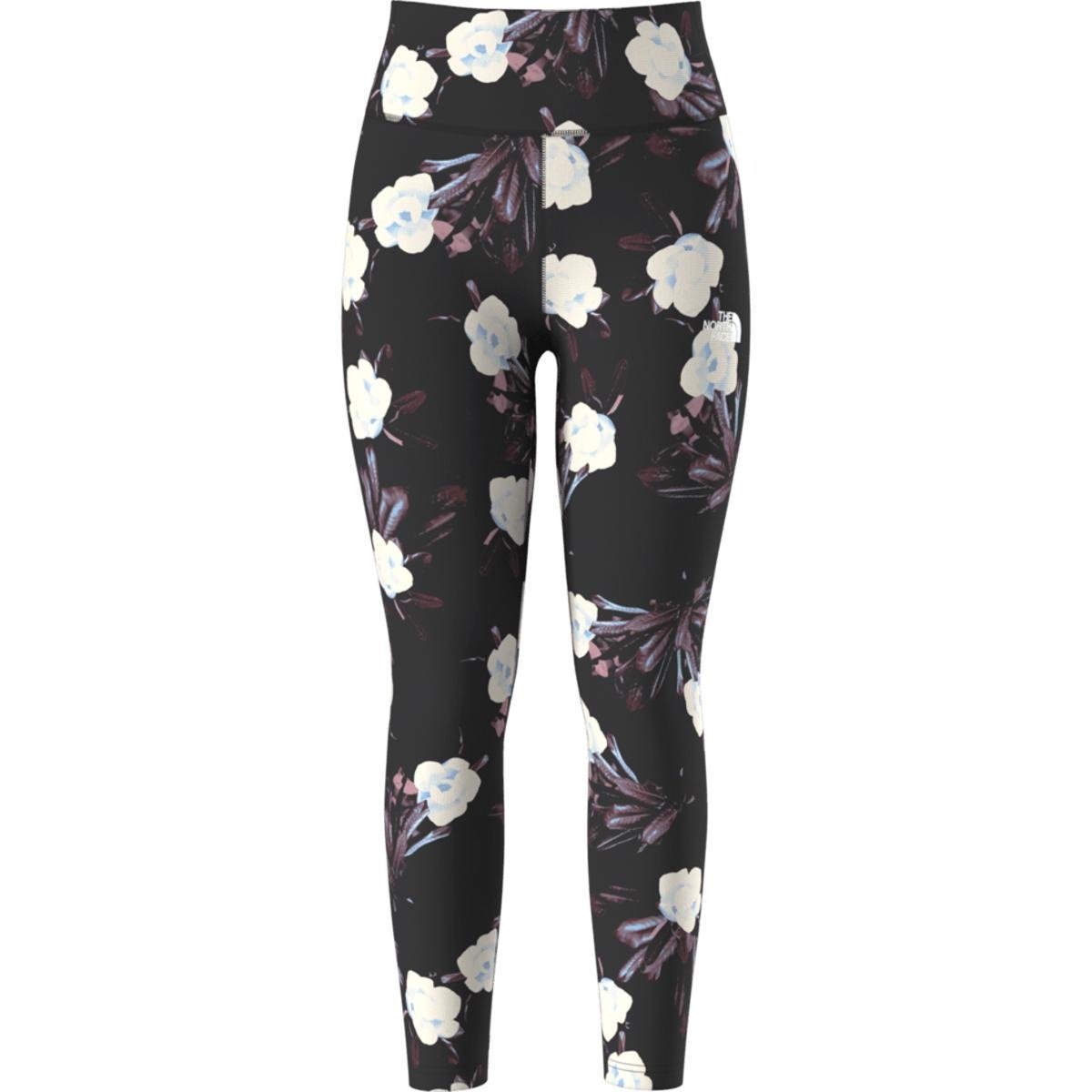 THE NORTH FACE WOMENS FD PRO 160 TIGHT BLACK WINTER FLOWERS