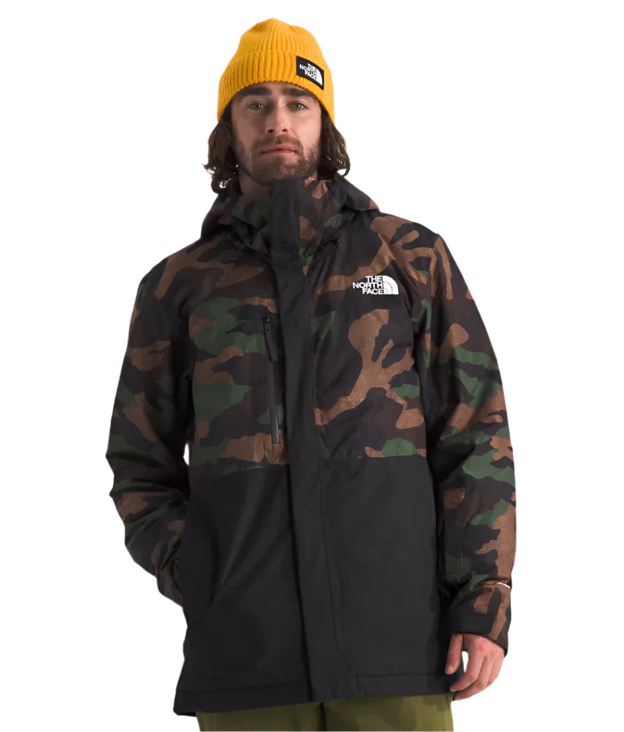 THE NORTH FACE FREEDOM INSULATED JACKET BLACK CAMO/ASPHALT GREY