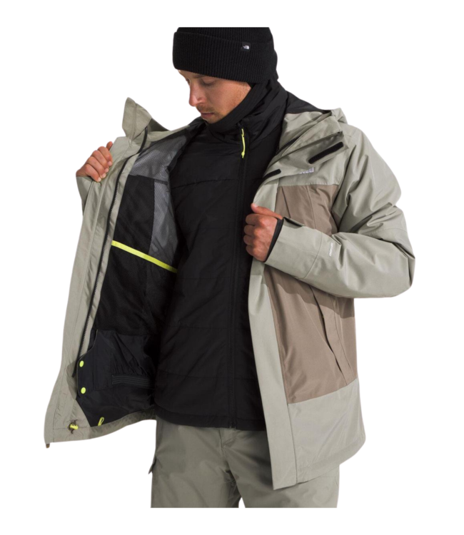 THE NORTH FACE CLEMENT TRICLIMATE JACKET CLAY GREY/BLACK 2025
