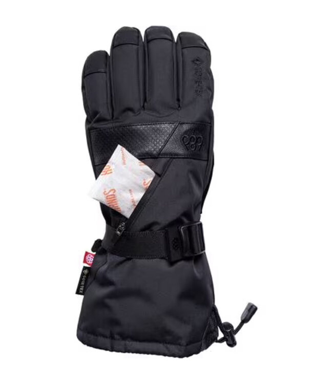 686 GORE-TEX SMARTY 3-IN-1 GAUNTLET GLOVE BLACK 2025