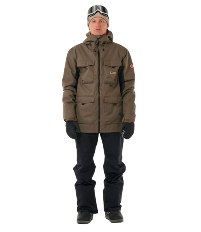 RIP CURL MENS ANTI SERIES PINNA 10K 10K SNOWBOARD JACKET ROCK 2025 ONE Boardshop