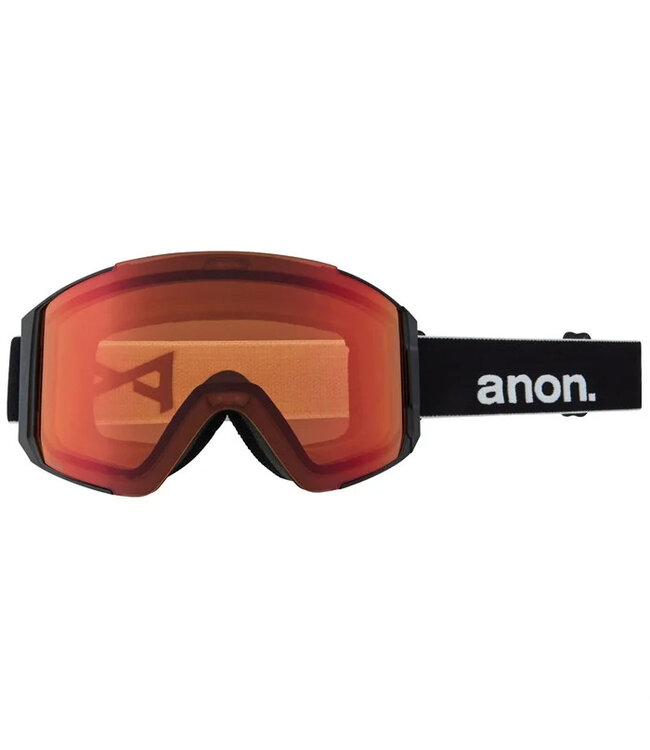 ANON SYNC GOGGLE BLACK w/ SNOWY RED + CLOUDY BURST 2026