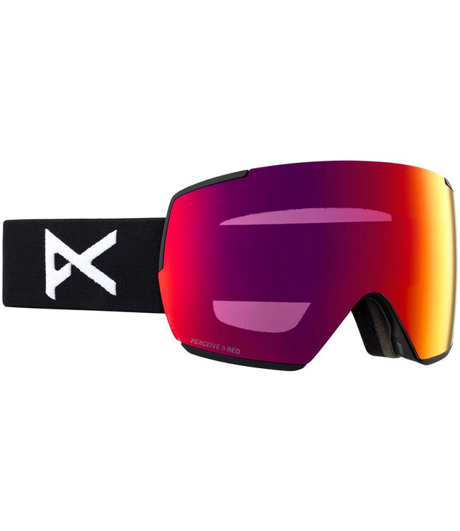 ANON M5 GOGGLE BLACK w/ SUNNY RED + CLOUDY BURST 2026