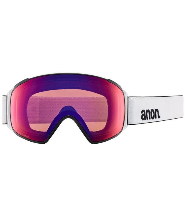 ANON M4S TORIC GOGGLE WHITE w/ SNOWY ONYX + VARIBLE VIOLET + MFI 2026