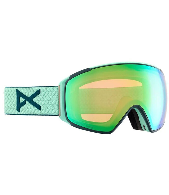 ANON M4S TORIC GOGGLE MINT w/ VARIBLE GREEN + CLOUDY PINK + MFI 2025