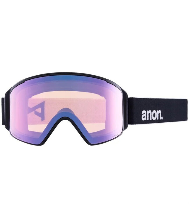 ANON M4S CYLINDRICAL GOGGLE BLACK w/ VARIABLE BLUE + CLOUDY PINK + MFI 2026