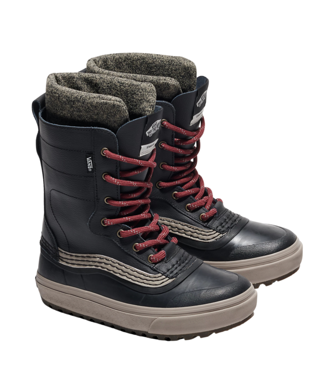 VANS MENS STANDARD MTE SNOW BOOT BLACK/RED