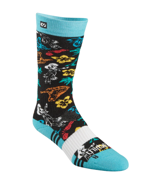 THIRTYTWO WOMENS MERINO SOCK AQUA 2025