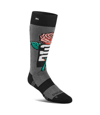 THIRTY-TWO THIRTYTWO TM MERINO SOCK BLACK/CHARCOAL 2025