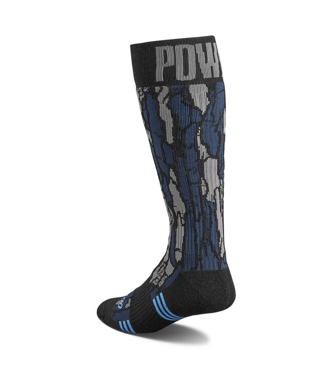 THIRTYTWO SIGNATURE MERINO SOCK BLACK/BLUE 2025
