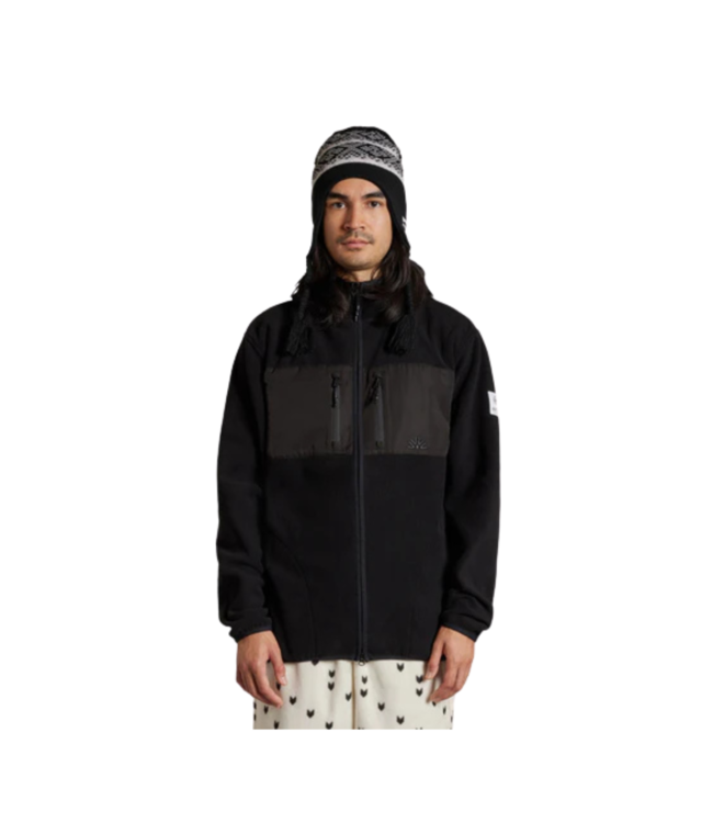 AUTUMN HOODED FLEECE BLACK 2025