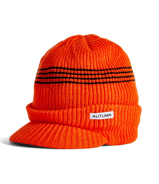 AUTUMN VISOR BEANIE SAFETY ORANGE 2025