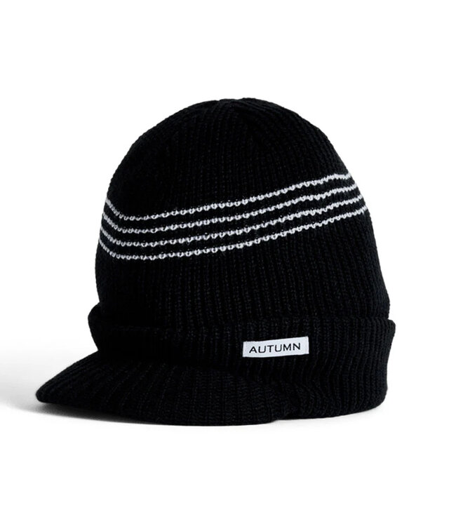 AUTUMN VISOR BEANIE BLACK 2025