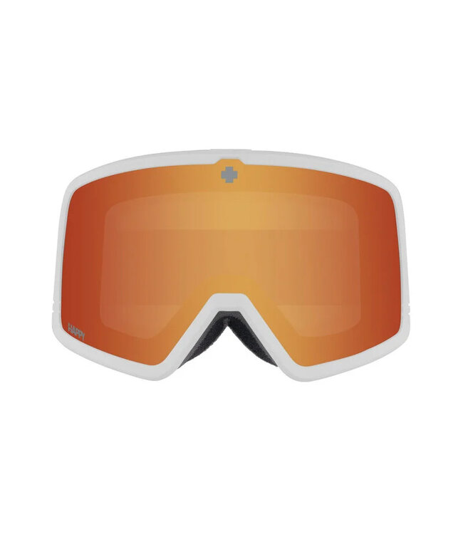 SPY MEGALITH GOGGLE EVERWHITE w/ HAPPY LL PERSIMMON SILVER MIRROR 2025