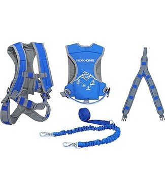 MDX ONE MDX ONE SKI HARNESS w/ STATIC LEASH BLUE 2025