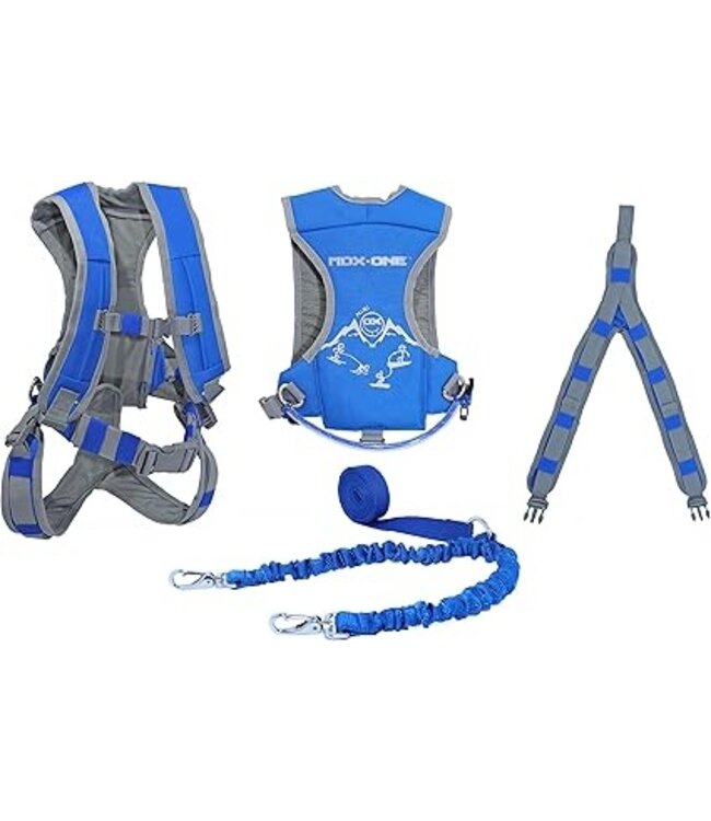 MDX ONE SKI HARNESS w/ STATIC LEASH BLUE 2025