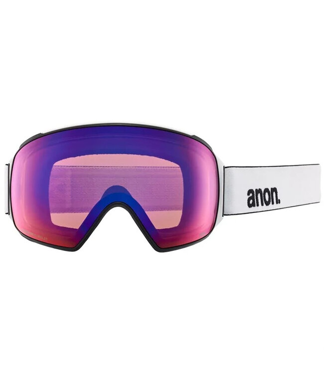 ANON M4 TORIC GOGGLE WHITE w/ SUNNY ONYX + VARIABLE VIOLET + MFI 2026