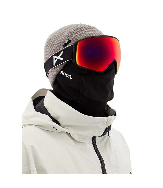 ANON M4 TORIC GOGGLE BLACK w/ SUNNY RED + CLOUDY BURST + MFI 2026