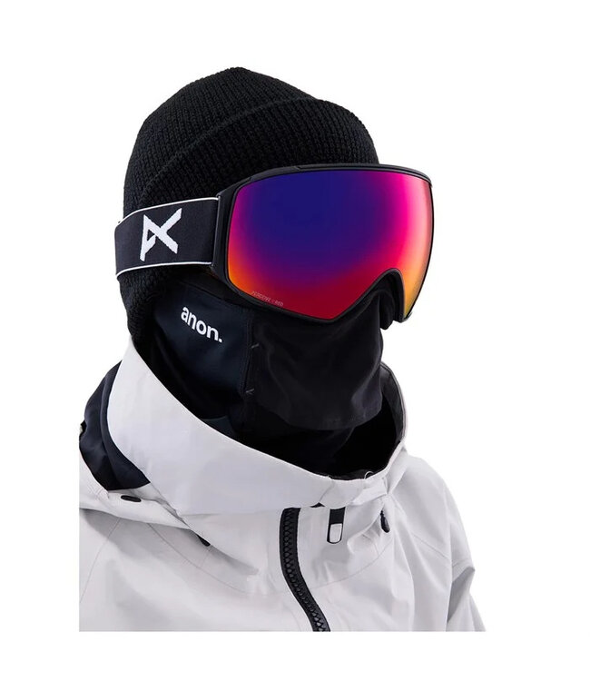 ANON M4 TORIC GOGGLE BLACK w/ SUNNY RED + CLOUDY BURST + MFI 2026