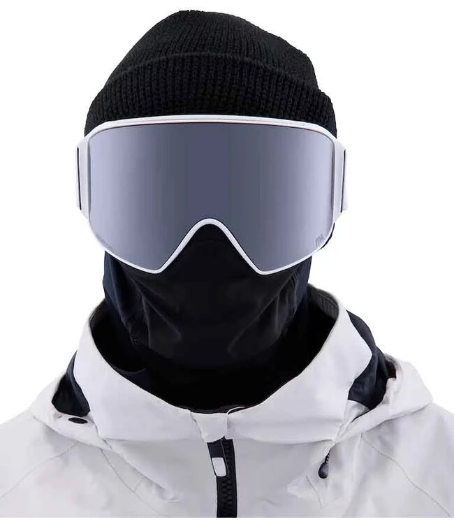 ANON M4 CYLINDRICAL GOGGLE WHITE w/ SUNNY ONYX + VARIABLE VIOLET + MFI 2026