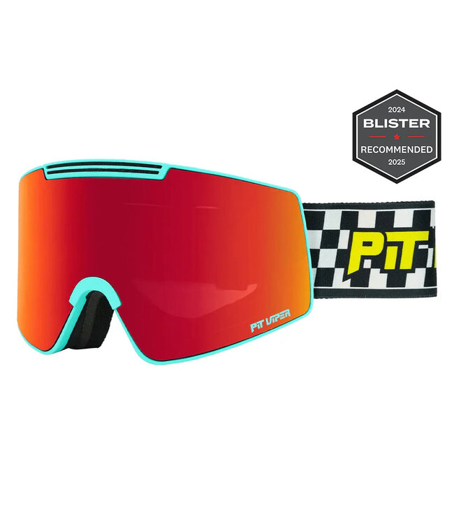 PIT VIPER PROFORM GOGGLE THE SNOW MACHINE / RED 2025