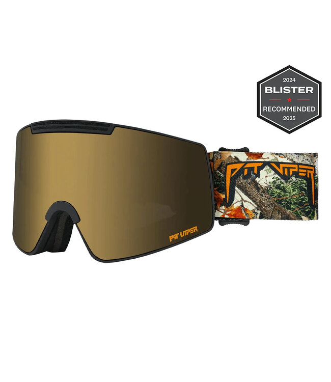 PIT VIPER PROFORM GOGGLE THE ACTUAL BUSH / GOLD 2025